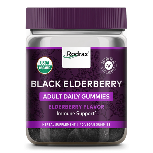 RODRAX® Black Elderberry Adult Daily Gummies