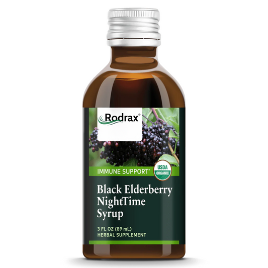 RODRAX® Black Elderberry NightTime Syrup